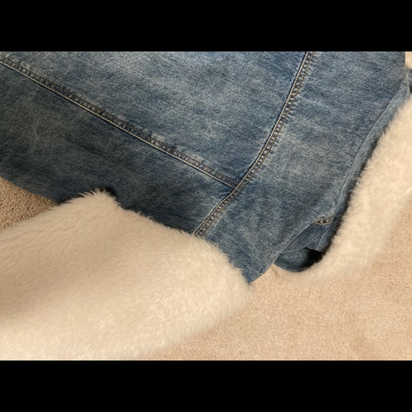 Rebecca taylor jean faux fur jacket - Picture 9 of 12